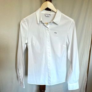 Lacoste Women’s Button-Down Dress Shirt